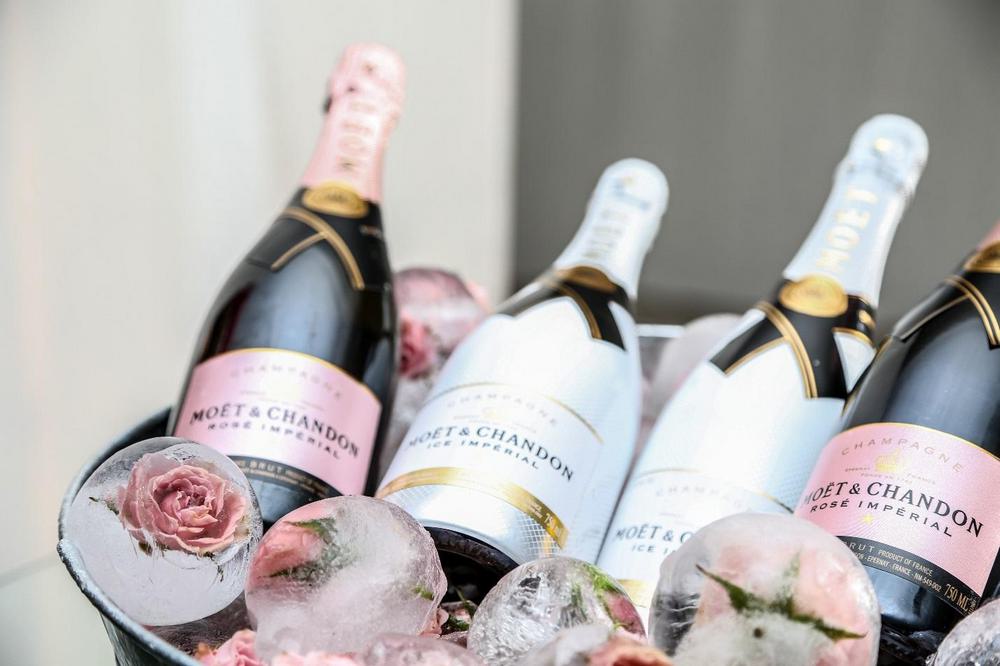 У Moët & Chandon несколько видов роскошного шампанского