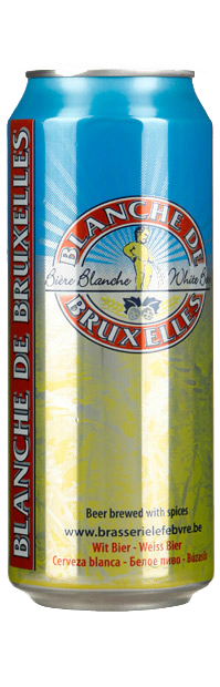 Светлое пиво Blanche de Bruxelles 0.5 л