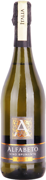 Игристое вино Alfabeto White Brut 0.75 л