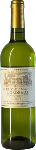 Вино La Guyennoise, Le Clos Du Manoir Bordeaux Blanc 0.75 л