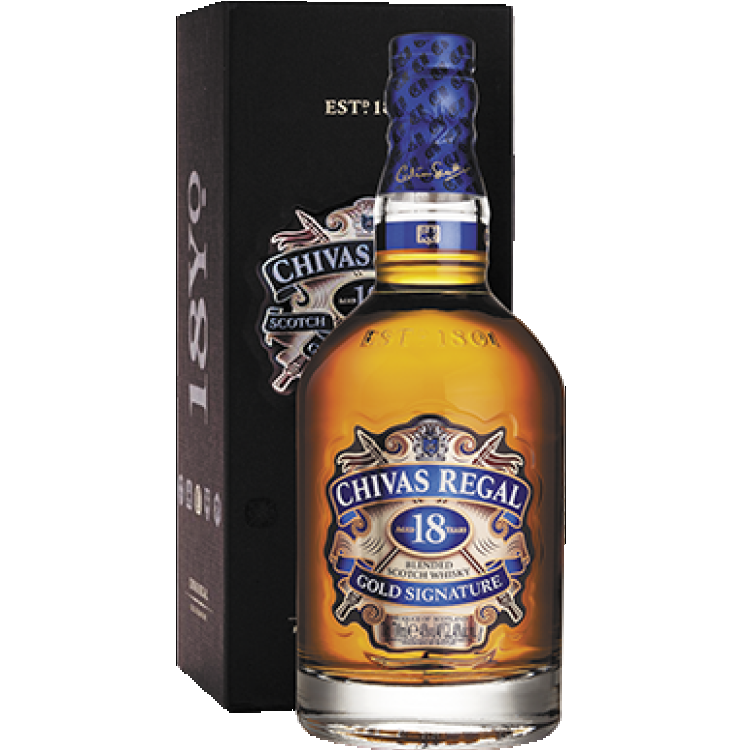Chivas Regal, 18 летней выдержки, в подарочной упаковке