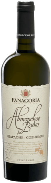 Вино Fanagoria Avtorskoe Vino Chardonnay-Sauvignon 0.75 л