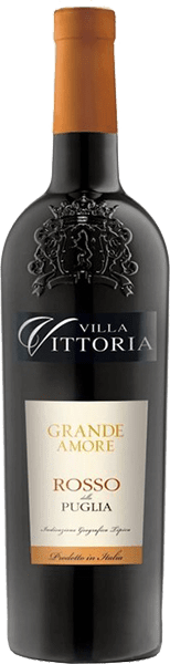 Вино Villa Vittoria, Grande Amore Rosso, Puglia IGT 0.75 л
