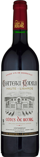 Вино Bernier Chаteau Conilh Haute-Libarde Cru Bourgeois, Cote de Bourg АОС 2011 0.75 л