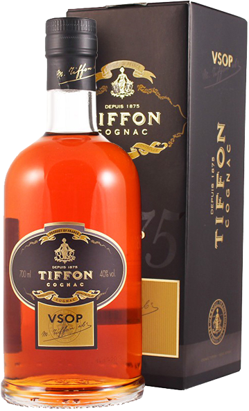 Коньяк Tiffon, Reserve V.S.O.P, в подарочной упаковке 0.7 л
