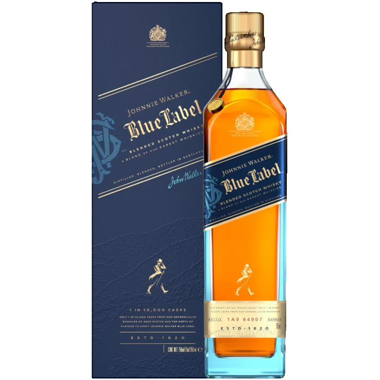 Johnnie Walker Blue Label в подарочной упаковке
