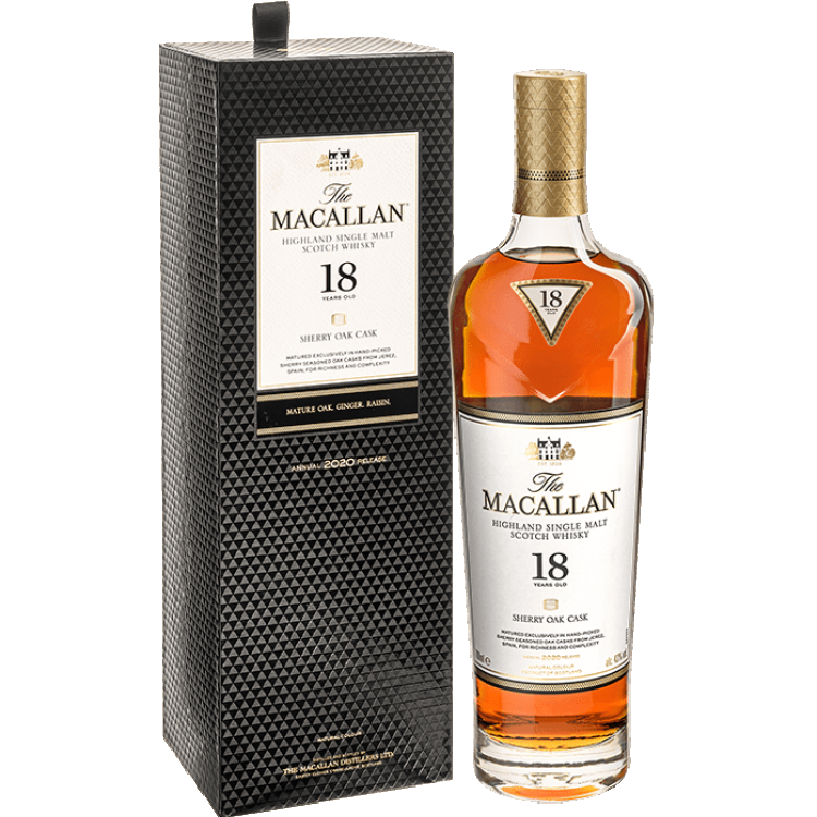 The Macallan Sherry Oak 18 Years Old в п/у