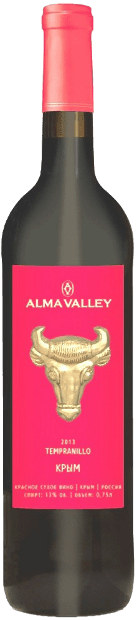 Вино Alma Valley Tempranillo 0.75 л