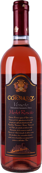 Вино Cornaro, Merlot Rosato Veneto 0.75 л