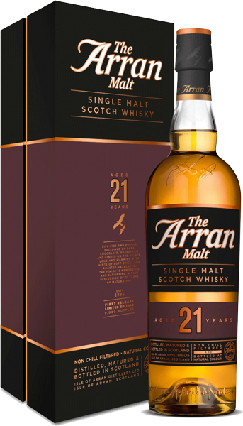 Виски Arran 21 years (gift box) 0.7 л
