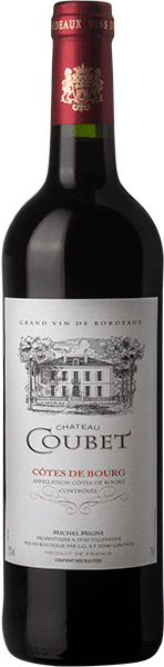 Вино Chateau Coubet, Cotes de Bourg AOC 0.75 л