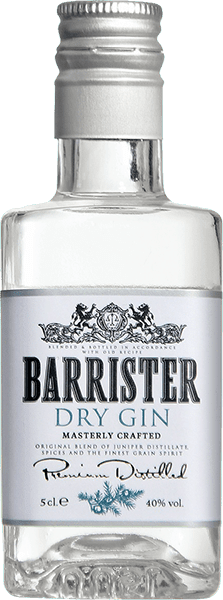 Джин Barrister Dry Gin 0.05 л
