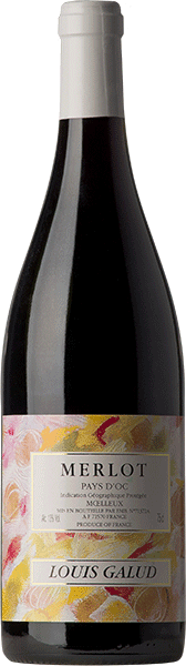 Вино Georges Duboeuf, Merlot Louis Galud Semi-sweet 0.75 л