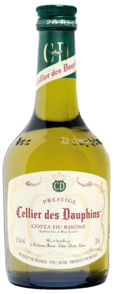 Вино Cotes du Rhone Cellier des Dauphins Prestige White Dry 0.25 л