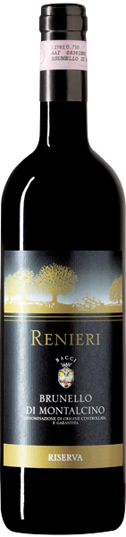 Вино Renieri Brunello di Montalcino Riserva Red Dry 0.75 л