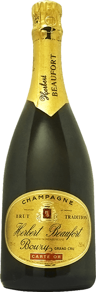 Шампанское Herbert Beaufort Carte Or, Bouzy Grand Cru AOC 0.375 л