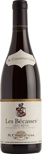 Вино Cote-Rotie Les Becasses M.Chapoutier 2012 0.75 л