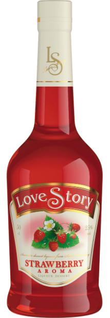 Ликер Love Story Strawberry 0.5 л