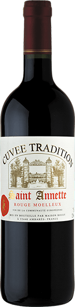 Вино Saint Annette,Cuvee Tradition, Rouge Moelleux 0.75 л