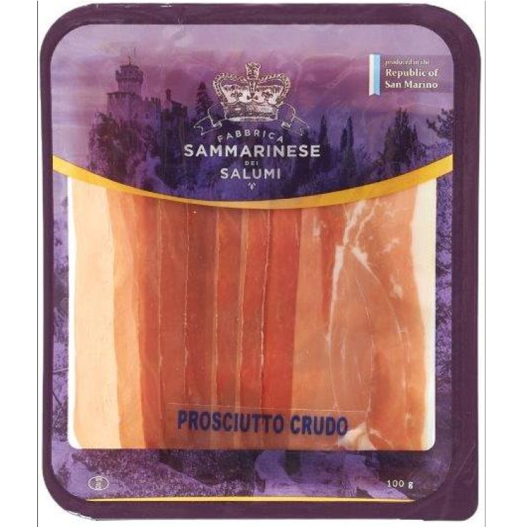 Prosciutto Сrudo Mattonella affettato