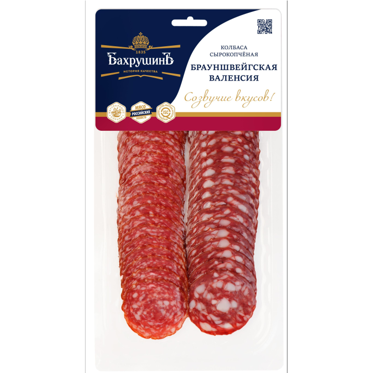 БахрушинЪ Ассорти Брауншвейгская-Валенсия с/к 80 гр