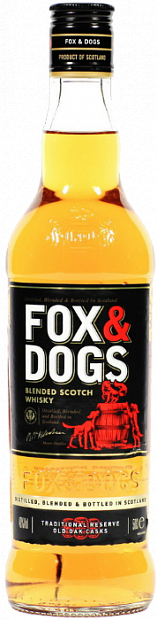 Виски Fox and Dogs 0.5 л