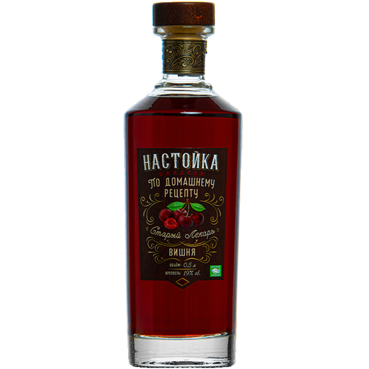 Настойка сладкая Старый Лекарь Вишня