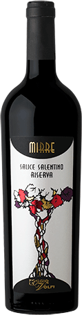Вино Poggio Le Volpi Mirre Salice Salentino D.O.Р. Riserva 0.75 л
