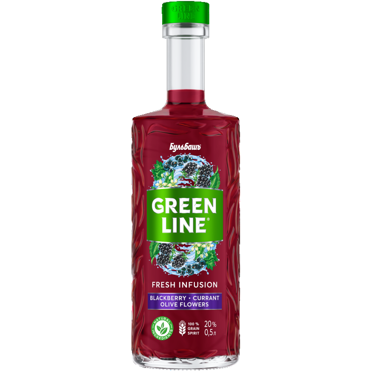 Бульбашъ Гринлайн Ежевика-Смородина-Цветы Оливы