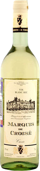 Вино Marquis de Croise, Blanc Sec 0.75 л