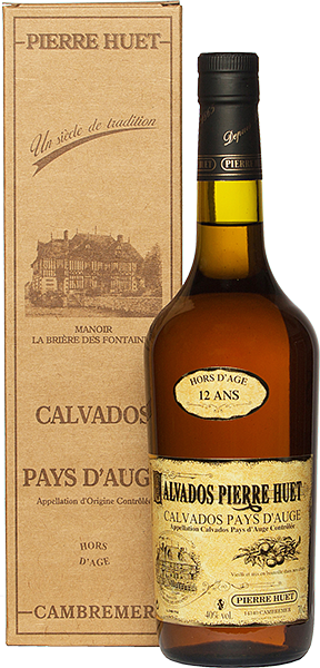 Кальвадос Pays d'Auge Hors d'Age 12 ans, в подарочной упаковке 0.7 л