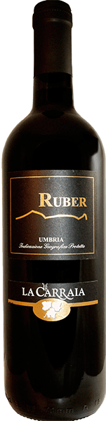 Вино Umbria IGP La Carraia Ruber 0.75 л
