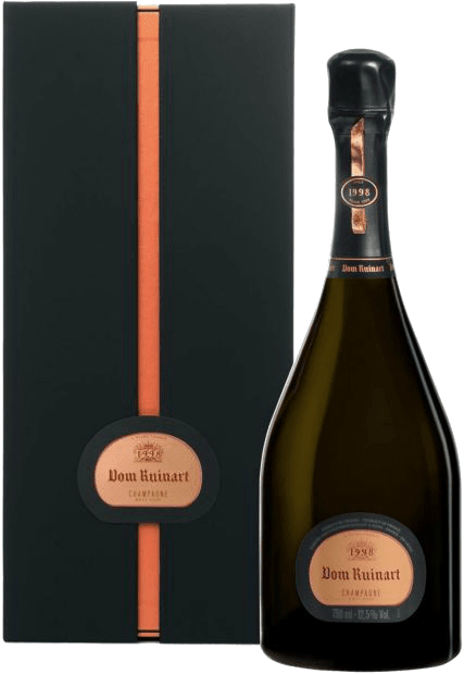 Шампанское Dom Ruinart Rose Revelation 1996 с двумя бокалами 0.75 л