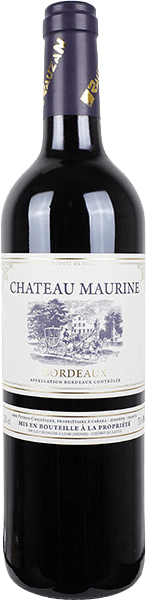 Вино Chateau Maurine, Bordeaux AOC 0.75 л