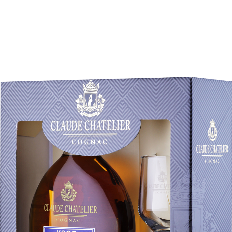Claude Chatelier Cognac VSOP + 1 Бокал