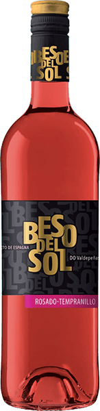 Вино Beso del Sol, Valdepenas Rosado-Tempranillo 0.75 л
