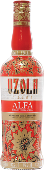 Водка Uzola Alfa 0.5 л