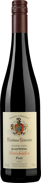 Вино Weinhaus Schneider, Dornfelder Halbtrocken 0.75 л