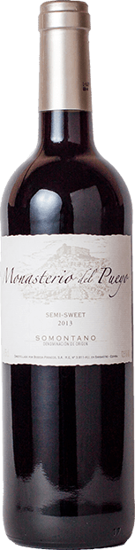 Вино Monasterio Del Pueyo полусладкое красное 0.75 л