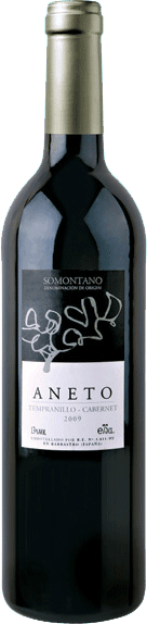 Вино Bodega Pirineos, Aneto Tempranillo-Cabernet 0.75 л