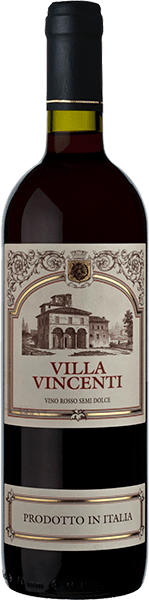 Вино Colli Vicentini, Villa Vincenti Rosso Semi Dolce 0.75 л