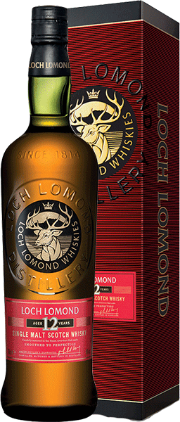 Виски Loch Lomond Single Malt 12 летней выдержки, в подарочной упаковке 0.7 л