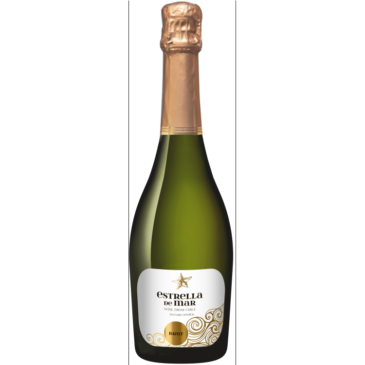 Sparkling wine  Estrella del Mar white brut