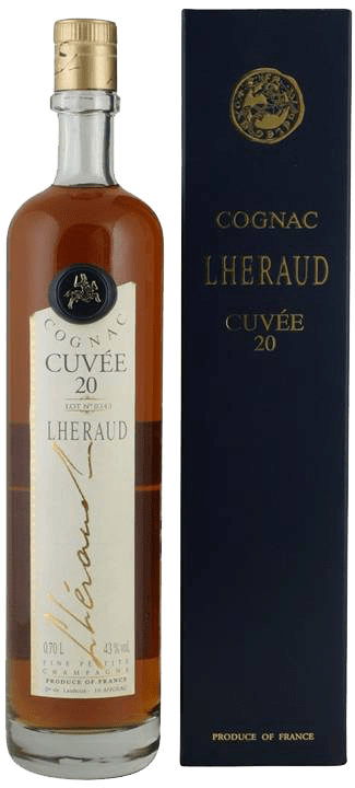 Купить коньяк Lheraud Cognac Cuvee 20, в подарочной упаковке 0.7 л