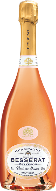 Шампанское Besserat de Bellefon, Cuvee des Moines, Brut Rose 0.75 л