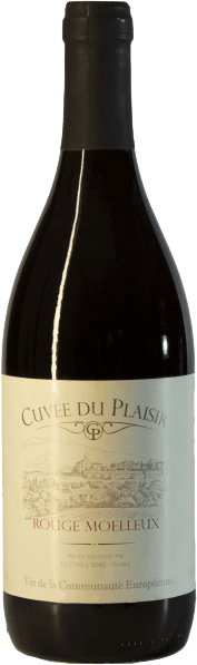 Вино Cuvee Du Plaisir Rouge Moelleux 0.75 л