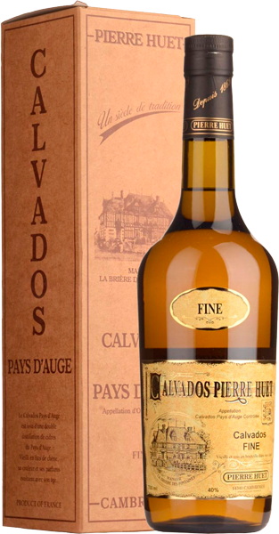 Кальвадос Calvados Fine Pays d'Auge, Gift Box 0.7 л