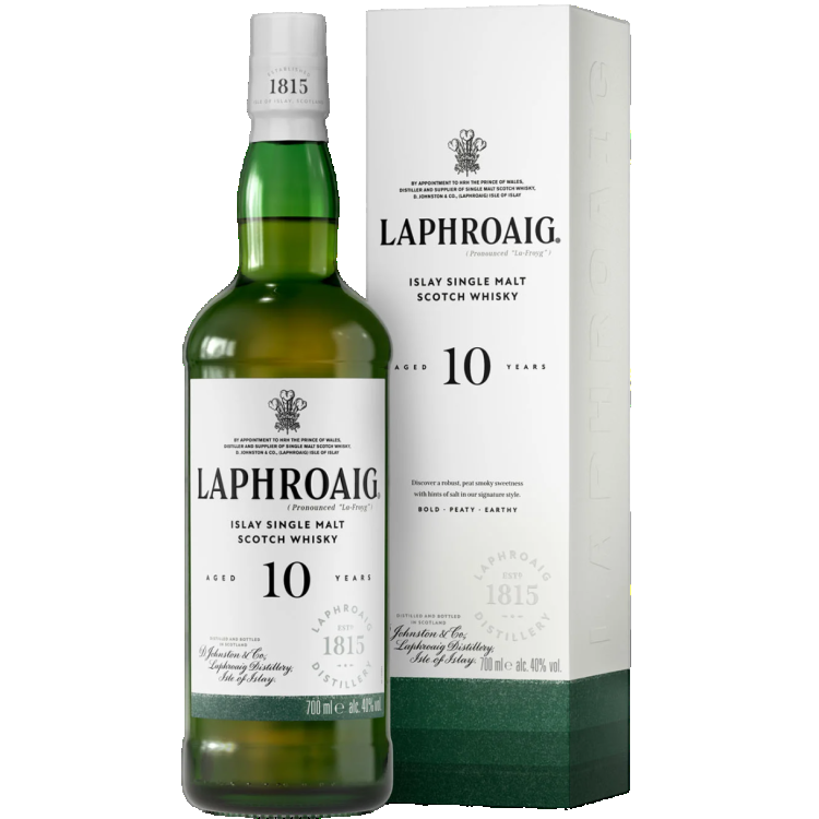 Laphroaig 10 Single Islay Malt в п/у