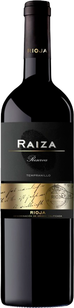 Вино Rioja Vicente Gandia Raiza Reserva Tempranillo Red Dry 0.75 л