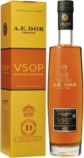 Коньяк A.E. Dor VSOP Rare Fine Champagne, в подарочной упаковке 0.35 л